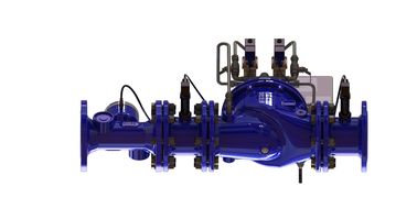 پوشش اپوکسی SS304 شیر مدیریت فشار پایلوت برای تنظیم جریان آب