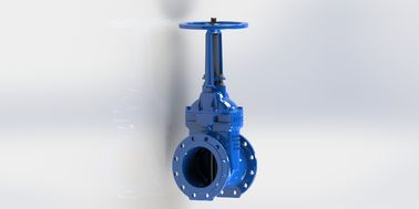 دریچه دریچه آب با ظرفیت جریان بالا با مهر EPDM و مواد آهن انعطاف پذیر