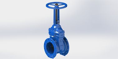 قرمز / آبی Epoxy پوشش مقاوم صندلی دریچه دریچه چرخ دست کار
