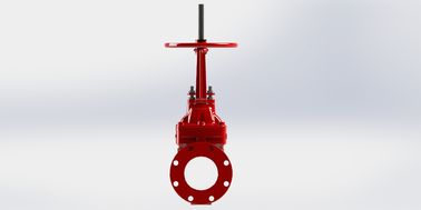 عملکرد چرخ دست EPDM مهر Ul Fm شیرهای تایید شده قابل تنظیم برای سیستم آتش نشانی