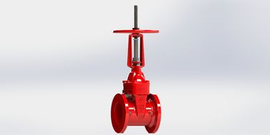دریچه درب فم تایید شده آهن انعطاف پذیر عملکرد سبک تورک 2 ′′-12 "تورک بالا