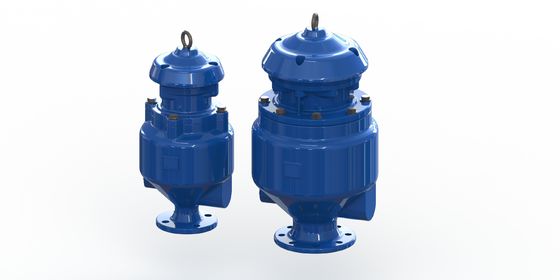 شیر تخلیه هوای فاضلاب DN50-DN200 با رتبه دمایی ≤80℃ و محدوده فشار PN10-PN40 برای سیستم‌های شیر هوای فاضلاب