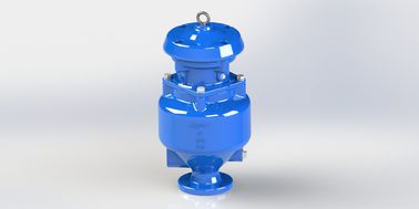 DN50-DN200 دریچه باز کردن هوای فاضلاب آهن انعطاف پذیر با نوع اتصال فلنج / رشته