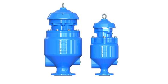 دریچه ی آزادکننده هوای فاضلاب آهن نرم DN50-DN200 با فشار PN10-PN40 برای سیستم های تصفیه فاضلاب و آب رسانی