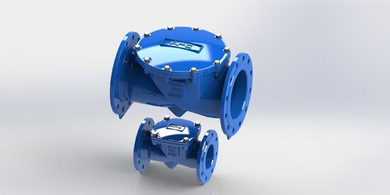 EN12266 تست استاندارد دریچه چک سوئیچ فلیکس با نوع اتصال فلنج و مواد مهر EPDM برای کنترل مایعات صنعتی
