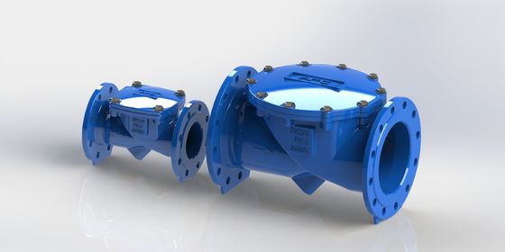 سوپاپ بازرسی Swing Flex دارای گواهی ISO با مواد مهر و موم EPDM برای محدوده دمایی 0-80 ℃
