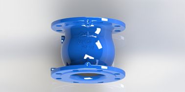 مهر و موم نرم آهن انعطاف پذیر بدون Slam Check Valve Flange Connection PN10 / PN16 / PN25