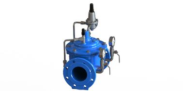 EN1092-2 GGG50 با پوشش اپوکسی با صندلی SS304 و تقویت نایلون