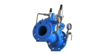 A200 شیر کاهش فشار دیافراگم نایلون SS304 اتصال فلنج پوشش اپوکسی