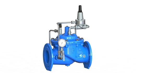 دریچه نگهدارنده فشار آهن انعطاف پذیر با حداکثر فشار PN25 و محدوده اندازه 2-40 اینچ