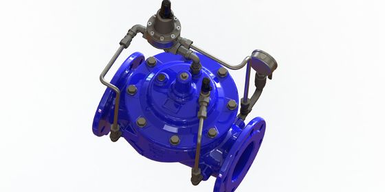 PN25 فشار نگهدارنده شیر در اندازه های 2-40 اینچ با ساخت آهن انعطاف پذیر برای کاربردهای صنعتی