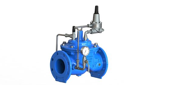دریچه نگهدارنده فشار آهن انعطاف پذیر با حداکثر فشار PN25 و محدوده اندازه 2-40 اینچ