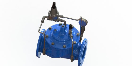 شیر نگهدارنده حداکثر فشار PN25 با ساختار چدن داکتیل برای کاربردهای 0-80 درجه سانتیگراد