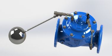 دریچه کنترل شناور لاستیکی EPDM با نوع کنترل تنظیم کننده و فلنج EN1074-5