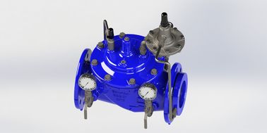 دستی آبی Ral5005 دریچه کنترل جریان فولاد ضد زنگ برای لوله آهن انعطاف پذیر مدل A400