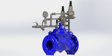 A2A5 دریچه سیستم آب پیش بینی افزایش EPDM مهر دیافراگم لاستیکی PN16