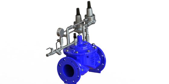 دریچه پیش بینی جهش چدن داکتیل با روکش لاستیکی EPDM با عملکرد پیش بینی نوسان برای سیستم های آب