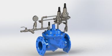 PN25 دریچه افزایش با تقویت نایلون دیافراگم دستی اجرا تا 80.C