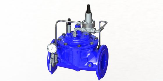 P500 شیر کنترل آب آزمایشی با صندلی بدن EPDM و قطعات داخلی SS304 برای کاربردهای صنعتی