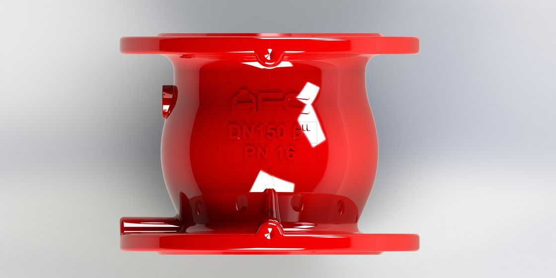 شیر یکطرفه چدن نشکن بدون صدا با بسته شدن سریع و اتصال فلنجی برای کنترل جریان کارآمد