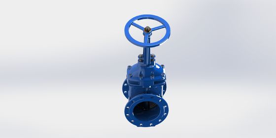 شیر دروازه ضد خوردگی با آب با مهر و موم EPDM و اندازه 2-32 اینچ برای کاربردهای صنعتی