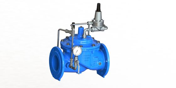 شیر نگهدارنده حداکثر فشار PN25 با ساختار چدن داکتیل برای کاربردهای 0-80 درجه سانتیگراد
