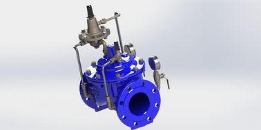 SS304 مواد آزمایشی دریچه جریان کامل بندر A400