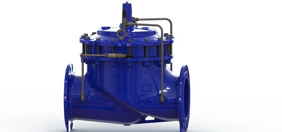 شیر کنترل آب لاستیکی EPDM با قطعات داخلی SS304 و گواهینامه NSF61 برای تنظیم جریان آب تمیز